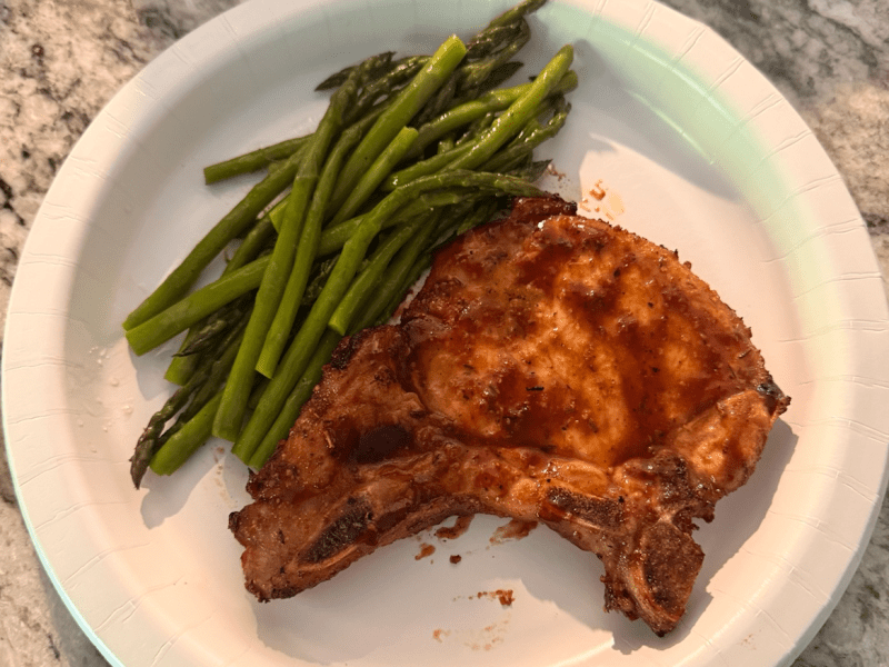My Favorite Easy Traeger BBQ Pork Chops (That Stay&nbsp;Juicy)
