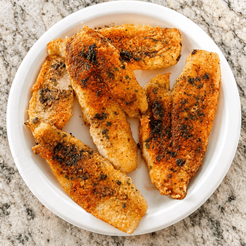 Crispy Pan-Fried Flounder with Homemade Tartar&nbsp;Sauce